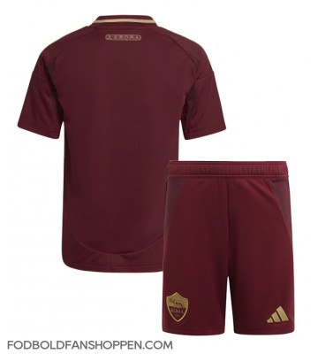 AS Roma Hjemmebanetrøje Børn 2024-25 Kortærmet (+ Korte bukser)